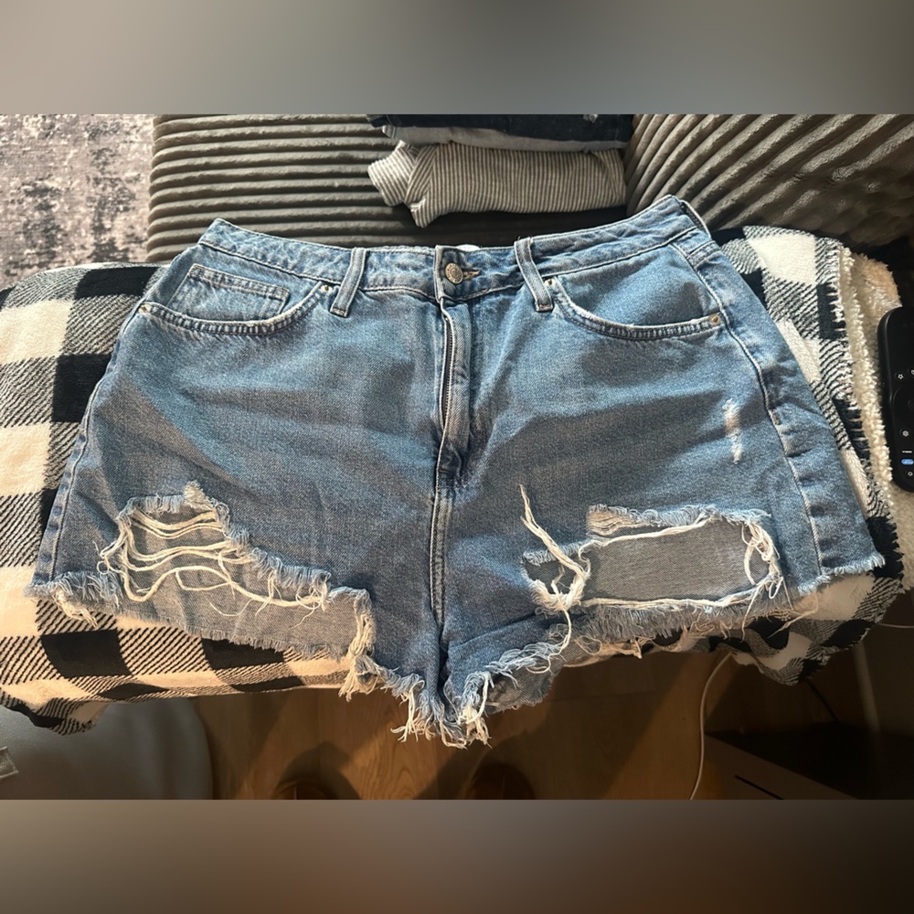 Forever 21 Blue Denim Shorts